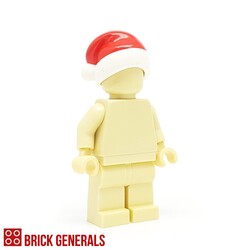 Minifig Headgear Accessory Santa Hat