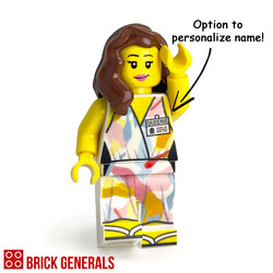 Custom Minifig Ms Creative