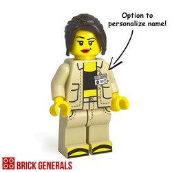 Custom Minifig Ms Quirky