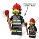 Custom Minifig SCDF Firefighter