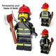 Custom Minifig SCDF Firefighter