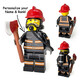 Custom Minifig SCDF Firefighter