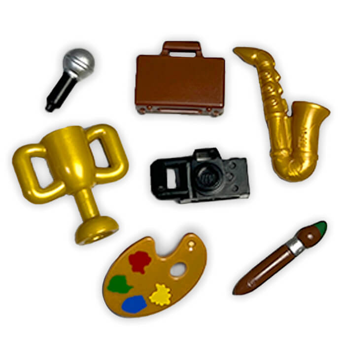 Minifigure accessories